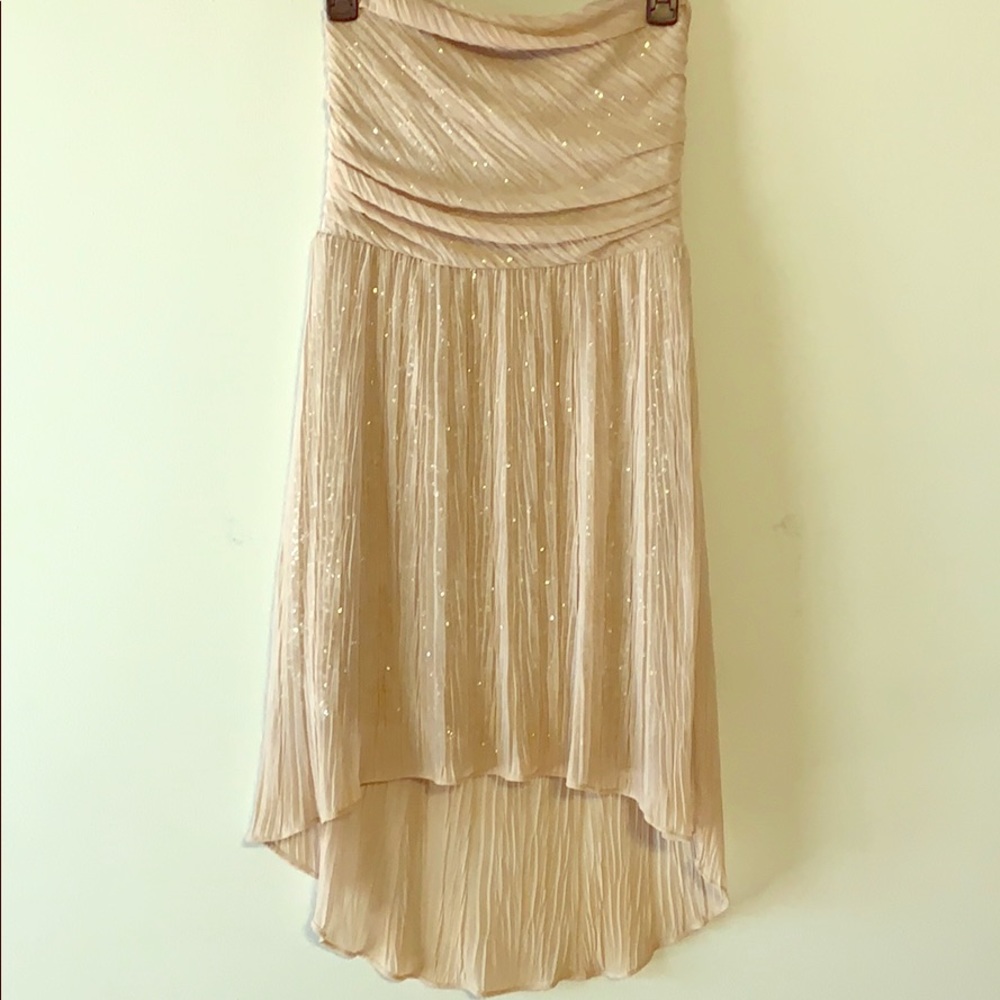 Express strapless cocktail dress